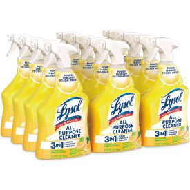 Lysol® All-Purpose Cleaner Lemon 32 oz. Trigger Spray Bottle 12 Bottles - 75352