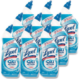 LYSOL® Toilet Bowl Cleaner with Oxi Action Ocean Fresh Scent 24oz Angle-Neck Bottle 9/Carton