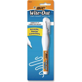 Bic® Shake 'n Squeeze Correctable Pen Needle Point Tip 8 ml White