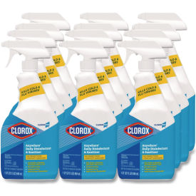 Clorox® Anywhere Hard Surface Sanitizer 32 oz. Trigger Spray 12 Bottles/Case - 01698