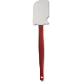 Rubbermaid Commercial Products RCP 1963 RED Rubbermaid® Commercial High-Heat Cooks Scraper, 13 1/2", Red/White image.