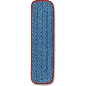 Rubbermaid Commercial Products MF Wet Pad 18"/45cm Red Polyester/Nylon Red