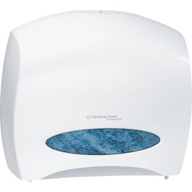 Kimberly-Clark Professional JRT Jr. Escort Jumbo Roll Bath Tissue Dispenser - Pearl White