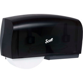 In-Sight Coreless Twin Jumbo Roll Tissue Dispenser 20" x 6" x 11" Smoke/Gray - KIM09608