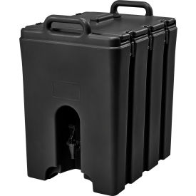 Cambro 1000LCD110 - Camtainer Beverage Dispenser Insulated 11-3/4 Gallon 20-3/4x16x24-3/4 Black