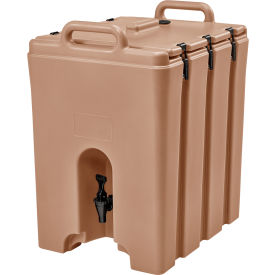 Cambro 1000LCD157 - Camtainer Beverage Dispenser Insulated 11-3/4 Gallon 20-3/4x16x24-3/4 Beige