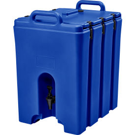 Cambro 1000LCD186 - Camtainer Beverage Dispenser Insulated 11-3/4 Gal 20-3/4x16-1/4x24-3/4 Blue