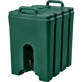 Cambro 1000LCD519 - Camtainer Beverage Dispenser Insulated 11-3/4 Gallon 20-3/4x16x24-3/4 Green