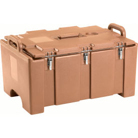 Cambro 100MPC157 - Food Pan Carrier for 12" x 20" Pans 18 x 26-3/4 x 15 Cap. 40 Qts Coffee Beige