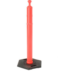Traffix Devices Inc. 42000-TRU12 VizCon TrafFix Devices Delineator Post Non-Reflective 42 Inches High With 12 Pound Base image.