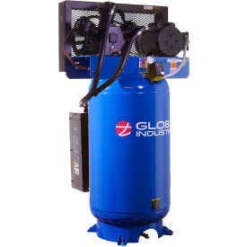 Global Industrial 133679 Global Industrial™ Silent Air Compressor, Two Stage Piston, 5 HP, 80 Gal., 1 Phase, 230V image.