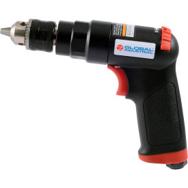 Global Industrial 133714 Global Industrial™ Reversible Air Drill, 3/8" Drive Size, 2200 RPM image.