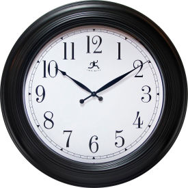 Infinity Instruments 15212BK-4025 Infinity Instruments 24" Classic Wall Clock image.