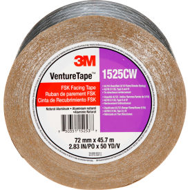 3M™ VentureTape New Technology Fsk Facing Tape 3 IN x 50 Yards 1525CW