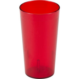 Cambro 1600P156 - Tumbler Colorware 16 Oz. 72 Qty.  Ruby Red