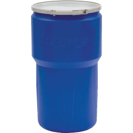 Eagle 1610MB Plastic Lab Pack Drum with Metal Lever Lock - 14 Gallon