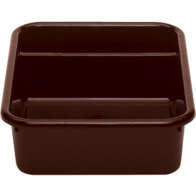 Cambox® 2 Compartments 15-5/8"L X 20-1/2"W X 4-7/8"H Hi-Gloss Plastic Dark Brown