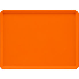 Cambro 16225222 - Camtray 16" x 22".5 Rectangle  Orange Pizazz