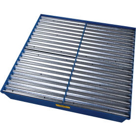 Eagle 4 Drum Spill Containment Platform 1640ST - 54-1/2"W x 54"D x 12"H - Steel