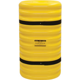 Column Protector, 10" Column Opening, 42"H, Yellow view 2