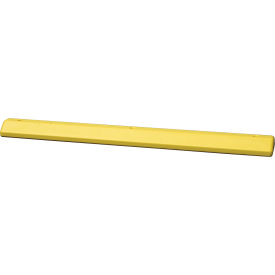 Parking Curb with Hardware 72"L x 4"H x 8"W Yellow view 2