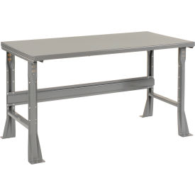 Global Industrial™ Assembly Workbench 72 x 30"" Flared Leg Shop Top Safety Edge