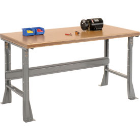 Global Industrial™ Workbench with Flared Leg 60 x 30"" Shop Top Safety Edge