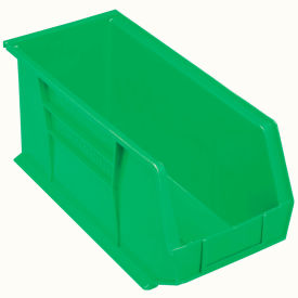 Akro-Mils 30265GREEN Akro-Mils® AkroBin® Plastic Stack & Hang Bin, 8-1/4"W x 18"D x 9"H, Green image.