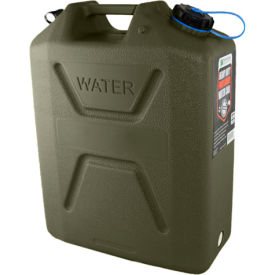 Wavian Water Can, 3214 Olive Drab, 5 Gallon with Spout