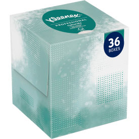 Kleenex® Naturals Facial Tissue BOUTIQUE POP-UP Box 2-Ply White 90 Sheets/BX 36 Boxes/CT