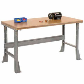 Global Industrial 183975 Global Industrial™ Workbench with Flared Leg, 60 x 30", Shop Top Safety Edge image.