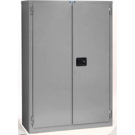 Jamco Products, Inc. BR43GPQQ Fire Resistant Cabinet, All Welded 34"W x 34"D x 65"H Gray image.
