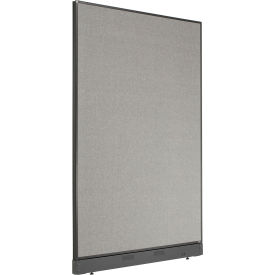 Interion Office Partition Panel with Pass-Thru Cable, 48-1/4