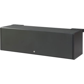 Global Industrial 240277 Interion® 48" Overhead Cabinet In Black image.