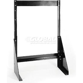 quantum single sided floor stand qfs124 for tip out bins - 24"h Quantum Single Sided Floor Stand QFS124 for Tip Out Bins - 24"H
