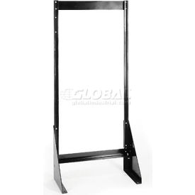 quantum single sided floor stand qfs148 for tip out bins - 48"h Quantum Single Sided Floor Stand QFS148 for Tip Out Bins - 48"H