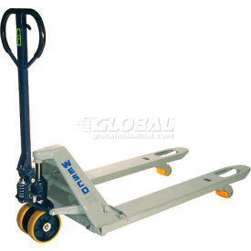 Wesco® Adjustable Fork Width Manual Pallet Jack 5500 lb. Cap. 21 to 27""W x 48""L Forks