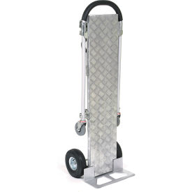 Global Industrial 241667 Aluminum Snap-On Deck for Global Industrial™ Senior Aluminum 2-in-1 Convertible Hand Trucks image.