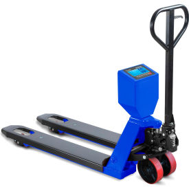 Global Industrial Manual Pallet Jack Scale TruckNTEP Approved Legal for Trade5000 lb 27x48 Forks