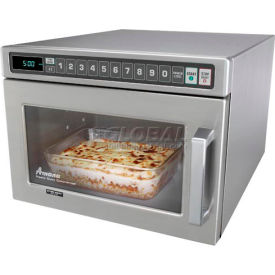 ACP, INC HDC12A2 Amana® HDC12A2, Commercial Microwave, 0.6 Cu. Ft., 1200 Watts, Push Buttons image.