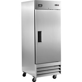 Global Industrial 243009 Nexel® Reach In Freezer, 1 Solid Door, 23 Cu. Ft., Stainless Steel image.