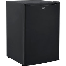 Global Industrial 243056 Nexel® Compact Upright Freezer, Solid Door, 3.1 Cu. Ft., Black image.