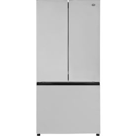 Nexel® Refrigerator & Freezer Combo 18 Cu. Ft. French Doors Stainless Steel