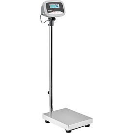 Global Industrial 244241 Global Industrial™ Industrial Bench & Floor Scale With LCD Indicator, 330 lb x 0.1 lb image.