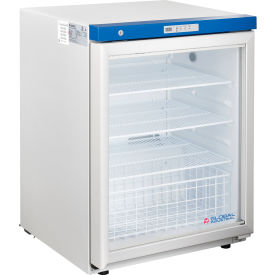 Global Industrial 2453701 Global Industrial™ Undercounter Laboratory Refrigerator, 4.2 Cu.Ft., Glass Door image.