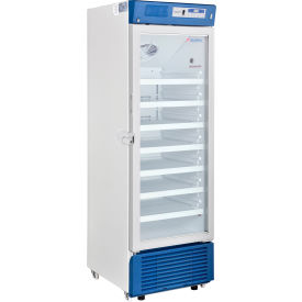Global Industrial 2453703 Global Industrial™ Upright Laboratory Refrigerator, 13.8 Cu.Ft., Glass Door image.