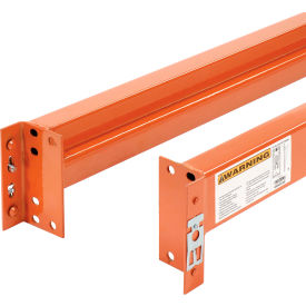 Global Industrial™ Unslotted Pallet Rack Beam 48""L x 4""H 6590 lbs Capacity Set of 2