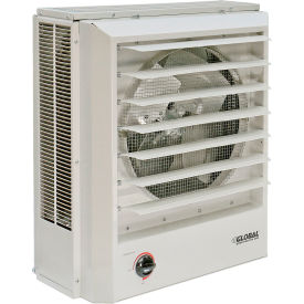 Global Industrial Unit Heater, Horizontal or Vertical Downflow, Multi-Watt 7.5-5.6KW, 208-240V
