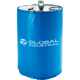 Global Industrial 246299 Global Industrial® Insulated Drum Heating Blanket For 55 Gallon Drum, Up To 145°F, 120V image.