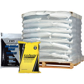 Commercial Rock Salt Crystals 50 Lbs/Bag - 50 Bags/Pallet